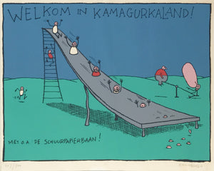 Kamagurka, De schuurpapierbaan