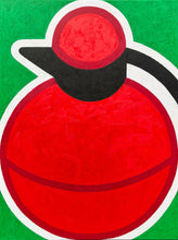 Load image into Gallery viewer, Loïc Devaux, Red jug on green